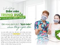Vợ ông xã diễn viên Trung Ruồi sinh con đầu lòng: “Đẻ mùa dịch là 1 kịch bản chưa từng nghĩ tới”