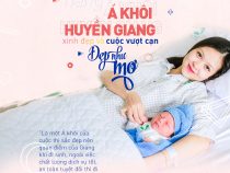 Nàng Á khôi Huyền Giang xinh đẹp và cuộc vượt cạn đẹp như mơ