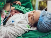 Sản phụ lạc nội mạc tử cung sau mổ đẻ hạnh phúc đón em bé thứ 3