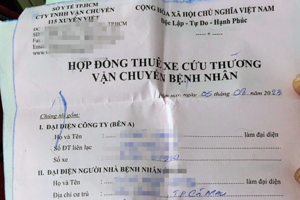 TPHCM kiểm tra 8 cơ sở vận chuyển cấp cứu, đến 6 nơi có sai phạm - 2 TPHCM kiểm tra 8 cơ sở vận chuyển cấp cứu, đến 6 nơi có sai phạm - 2
