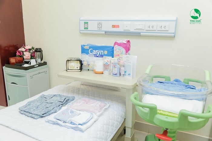 Mẹ và bé không phải chuẩn bị bất cứ đồ dùng gì khi đi sinh tại bệnh viện Đa khoa Hưng Thịnh